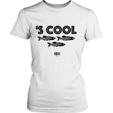 'S COOL Womens Shirt (White, Silver)