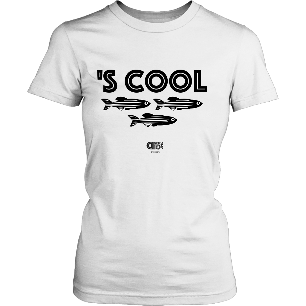 'S COOL Womens Shirt (White, Silver)