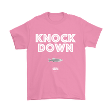 KNOCK DOWN T-Shirt (7 darker colors, Womens & Mens Styles)