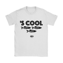 'S COOL Womens T-Shirt (White, Grey, Pink)