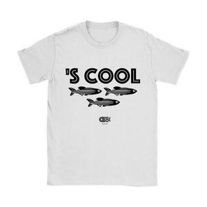 'S COOL Womens T-Shirt (White, Grey, Pink)