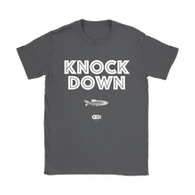 KNOCK DOWN T-Shirt (7 darker colors, Womens & Mens Styles)
