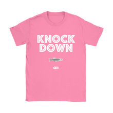 KNOCK DOWN T-Shirt (7 darker colors, Womens & Mens Styles)