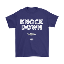 KNOCK DOWN T-Shirt (7 darker colors, Womens & Mens Styles)