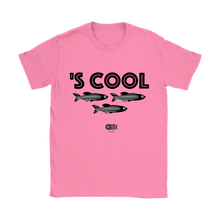 'S COOL Womens T-Shirt (White, Grey, Pink)