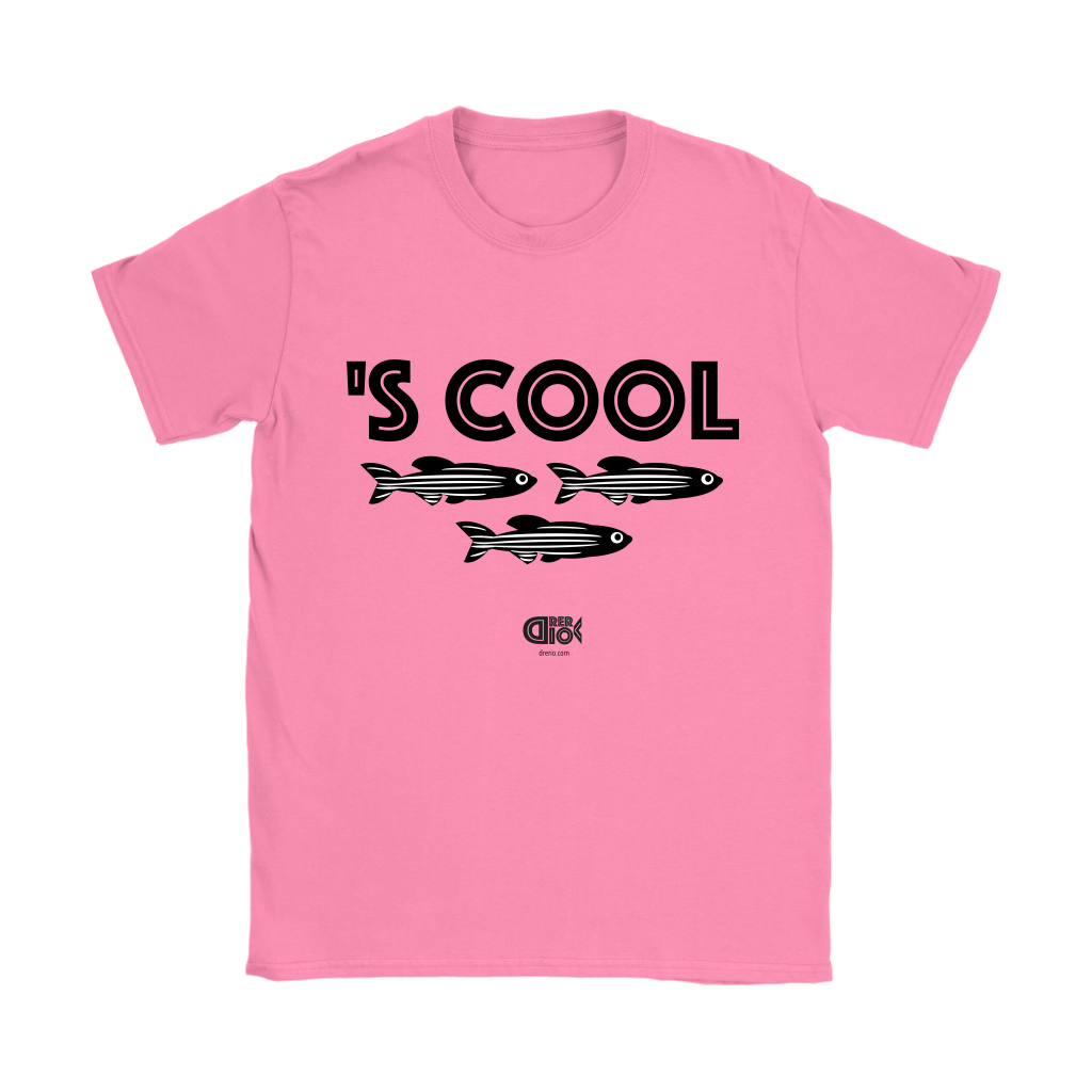 'S COOL Womens T-Shirt (White, Grey, Pink)