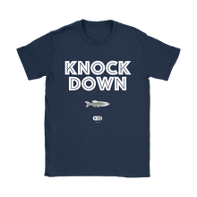 KNOCK DOWN T-Shirt (7 darker colors, Womens & Mens Styles)