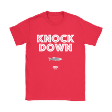 KNOCK DOWN T-Shirt (7 darker colors, Womens & Mens Styles)